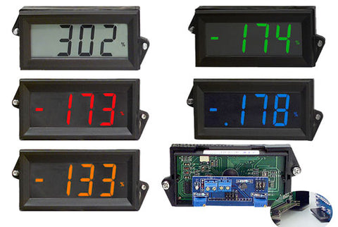 LPI/VPI-800 Series 3 1/2 digit LCD panel meter