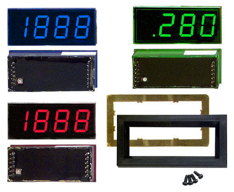 DLA Series 3 1/2 digit LED panel meter