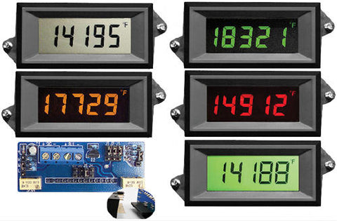 LPI-4-XEC Epic Series 4 1/2 digit loop powered LCD panel meter