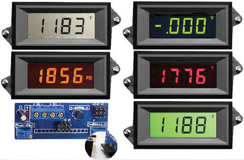 LPI-3-XEC Epic Series 3 1/2 digit loop powered LCD panel meter